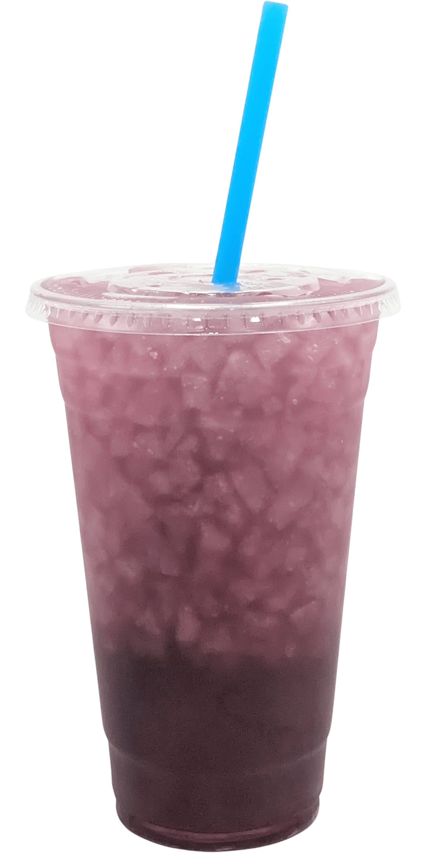 Fruit Rollup Flavored Loaded Tea in a Cup. Purple Color.