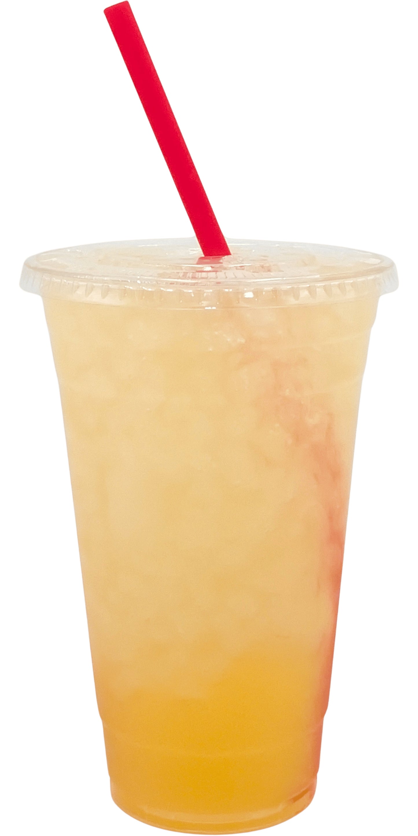 Grinchy Flavored Loaded Tea in a Cup. Yellow Color.